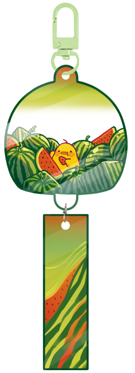 Watermelon Pierre Charm (PRE-ORDER)